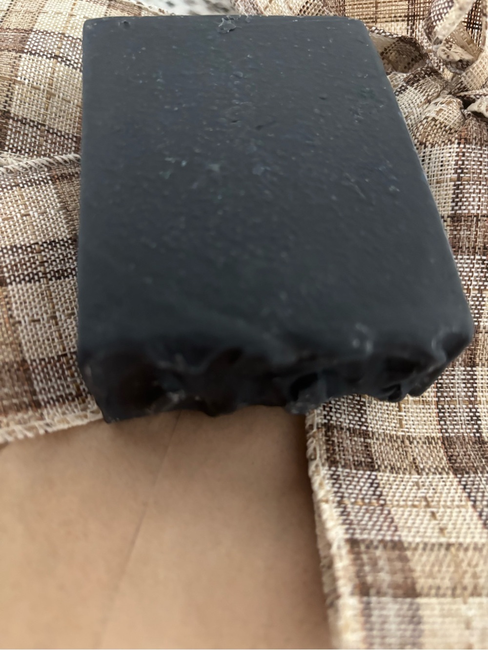Handmade Men’s Black Soap Bar NEW ITEM Final Sale